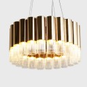 Loft Industry Modern - Crystall Carousel Chandelier